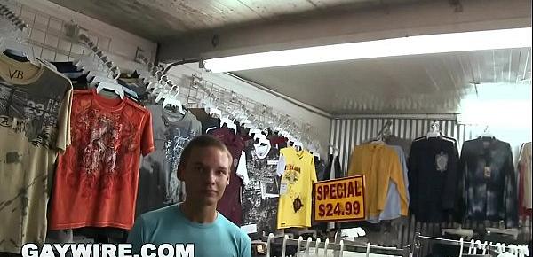  GAYWIRE - Gay Bargain Fucking At The Flea Market in Miami